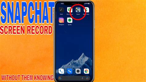 record snapchat story without notification|How to Screen Record on Snapchat (3。